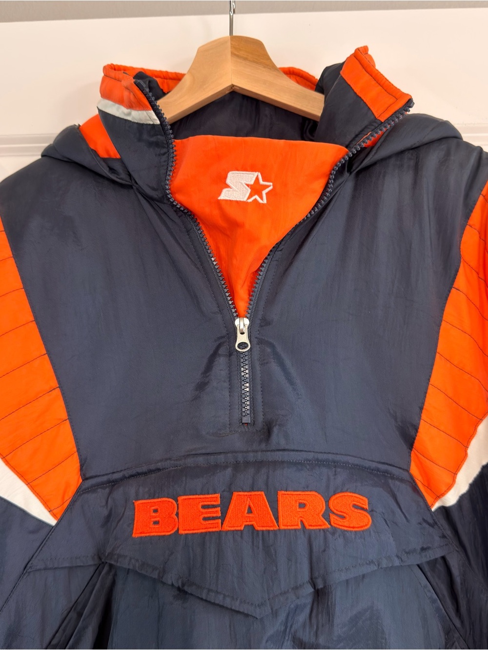 STARTER Chicago Bears pullover jacket - Picture 2 of 5